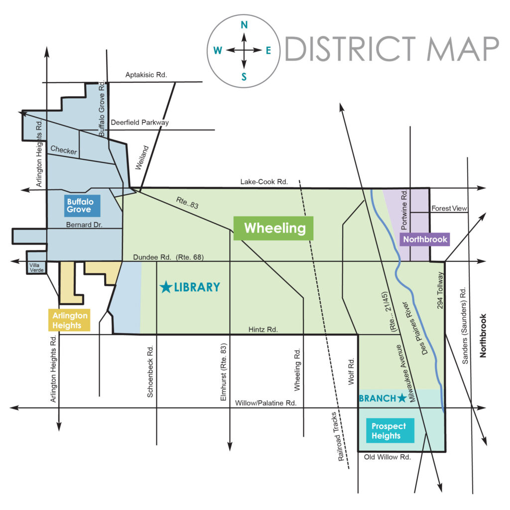 Map of Indian Trails Public Library District, please call to confirm if you cannot see this image.