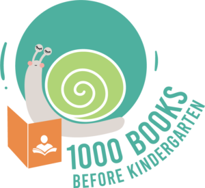The 1000 Books Before Kindergarten logo.