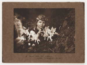Cottingley Fairies photographs.