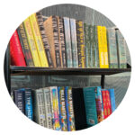 A cart of book prizes.