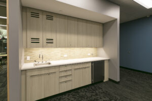 kitchen area of meeting rooms